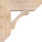 Ekena Millwork Legacy Slat Smooth Bracket w/ Offset Brace, Douglas Fir, 7 1/2"W x 22"D x 22"H BKT0806X22X22LEC06SDF - alternate 4